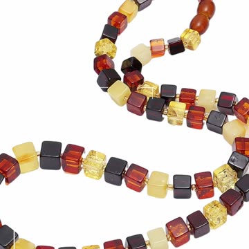 Natural Baltic Optimum Optimized Beeswax Amber Necklace for making Jewelry Holiday Gift 07