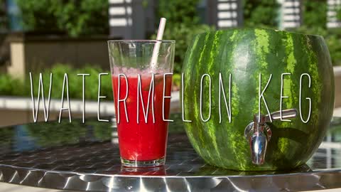 The Watermelon Keg - Aqua Fresca Recipe - Great DIY