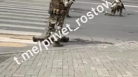 🇷🇺 Wagner fighters occupied a crossroads in the center of Rostov