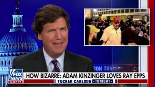 Tucker Carlson Slams Adam Kinzinger For Appearing to Withhold Information About Ray Epps