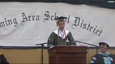 Graduate Mic Gets Cut Off As He Was Exposing The School System