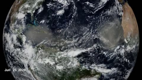 Warmer Ocean Temperatures May Decrease Saharan Dust Crossing the Atlantic