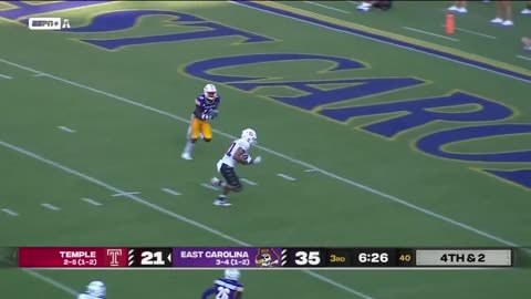 East Carolina vs Temple 26/10/24