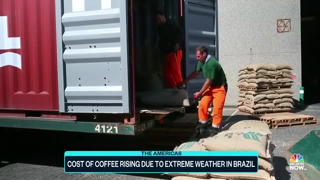 Cost Of Coffee Rises Due To Extreme Weather In Brazil