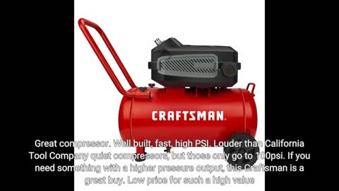 CRAFTSMAN Air #Compressor 20 Gallon 1.8-Overview