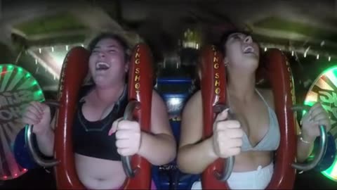 The Insane Slingshot Ride That'll Leave You Terrified 🥶🔥