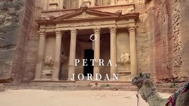 Petra is a UNESCO World Heritage Site and