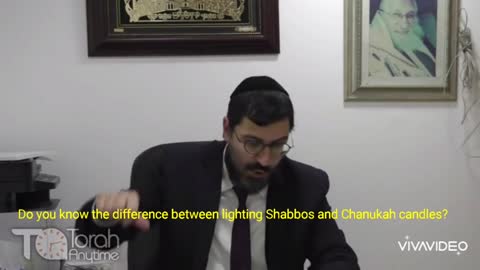 Do you know the difference between lighting Shabbos and Chanukah candles?