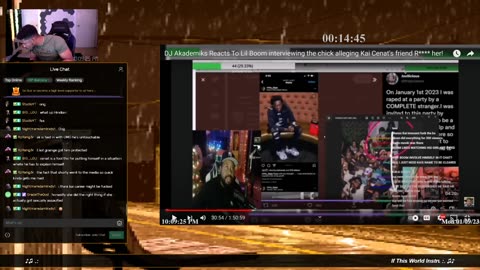[1.9.22, 2 parts] Low Tier God LIVE：The 2% Show (01-10-23) (Part 2)