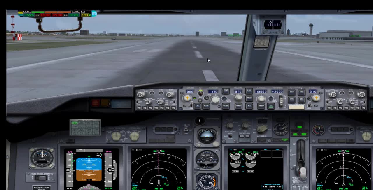 TAKEOFF RWY 06R Los Angeles - KLAX