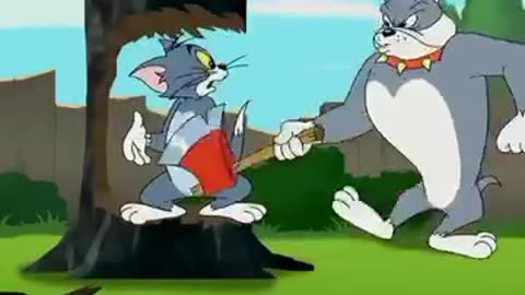 Tom & jerry car racing