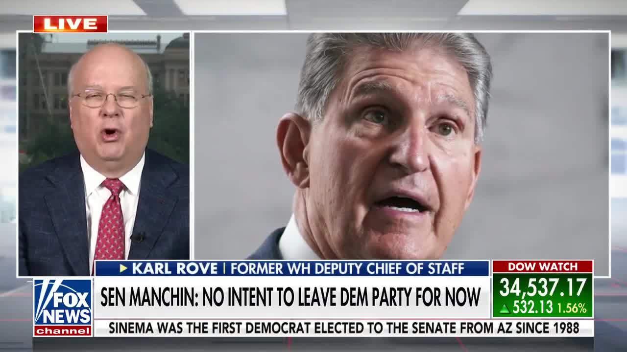 Manchin leaves door open to becoming independent