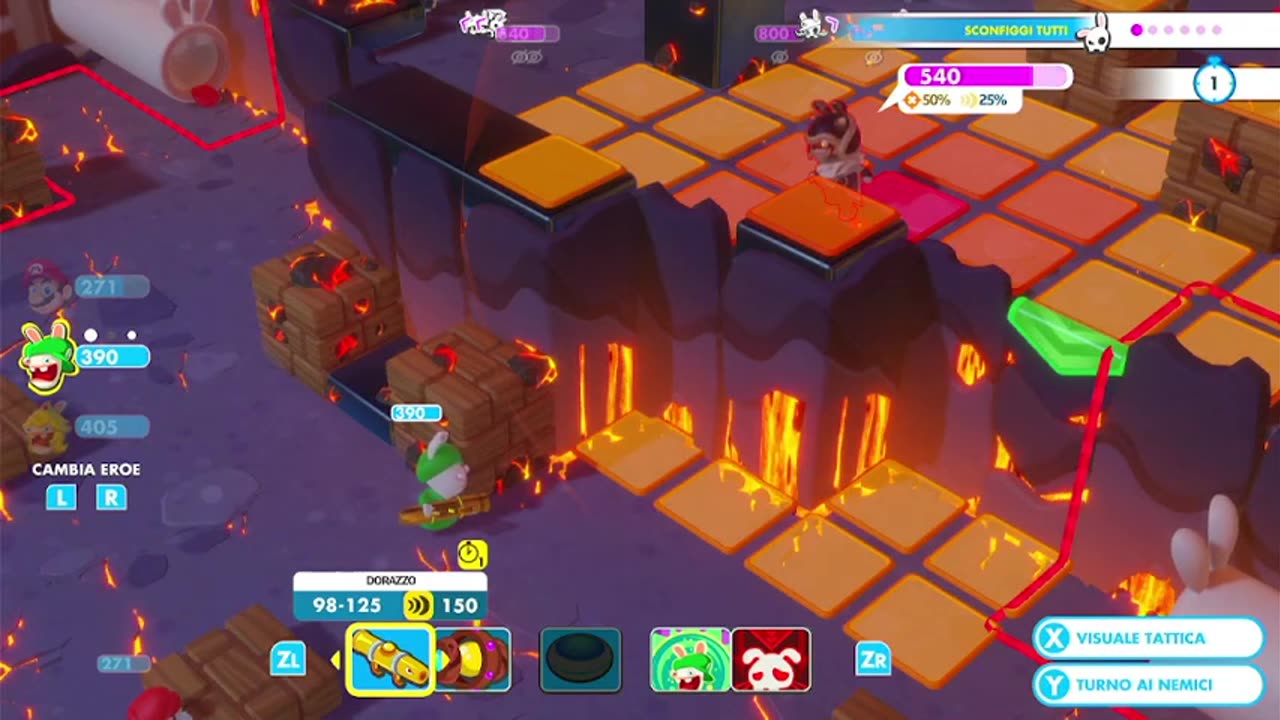 Mario + Rabbids Sparks of Hope (Capitolo 23 BOSS- Brucomela Impazzito)