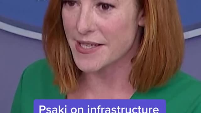 Psaki on infrastructure negotiations