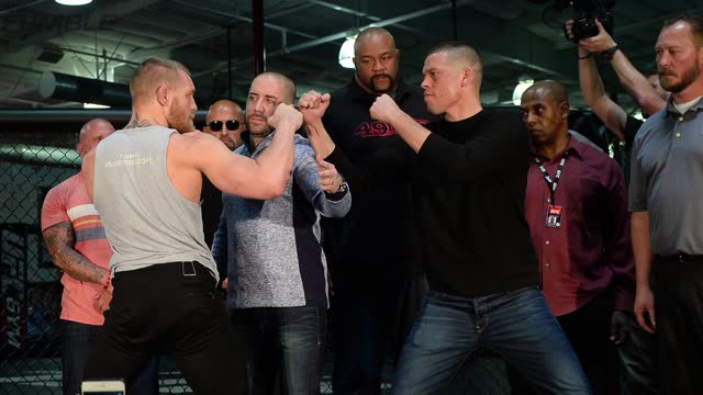 Nate Diaz In Backstage Fight at UFC 199