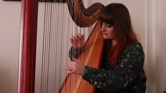 Farruko - Pepas (Harp Cover)