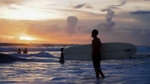 A good day for surfing