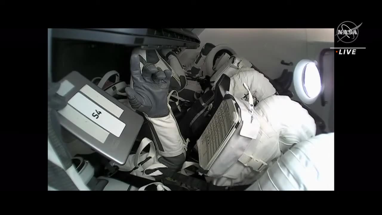 NASA's SpaceX Crew-4 Mission Undocking from the International Space Station