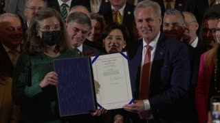 Speaker McCarthy signs resolution nullifying D.C. Crime bill