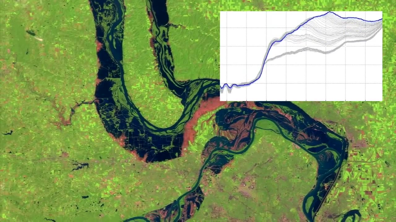 flux in boreal landscapes; and 4) develop improved flood-prediction and drought-mo