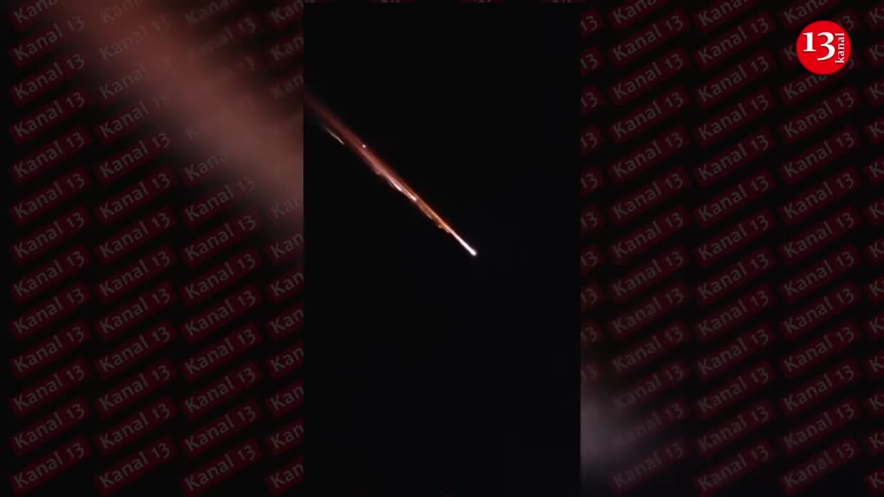 Burning objects of unknown origin have been spotted in the sky of Japan