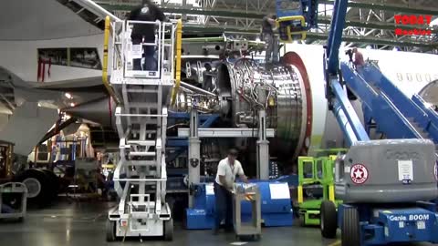 Incredible Airbus building & assembling process. Amazing airplane propeller manufacturing.