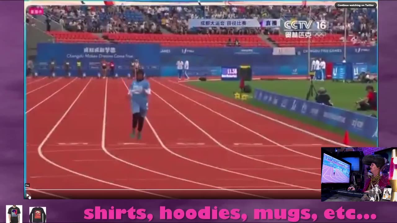 Somali muslim sprinter blows the competition away!