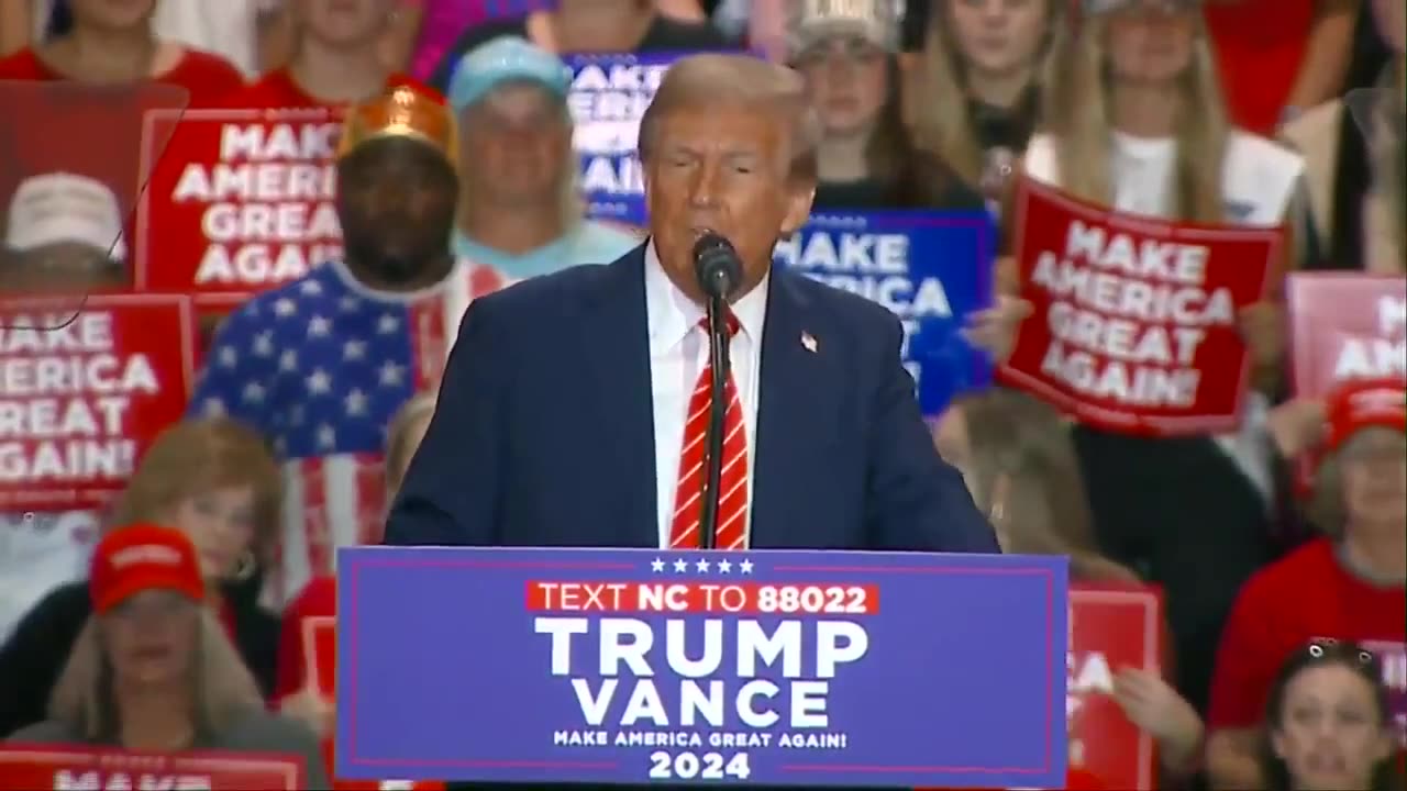 Donald Trump Response to Kamala & Biden: You can’t LEAD America if you don’t LOVE Americans.