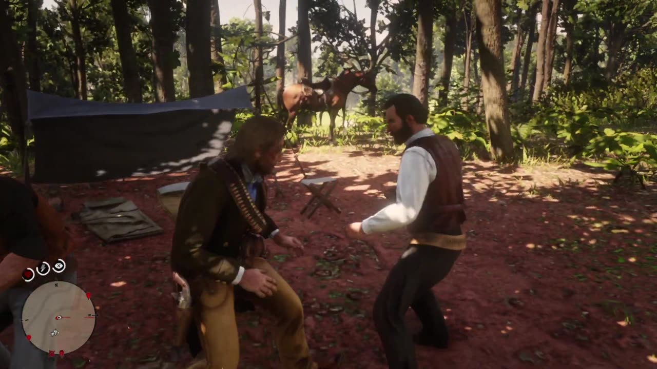 RDR2 - Street Fight 2 vs 2