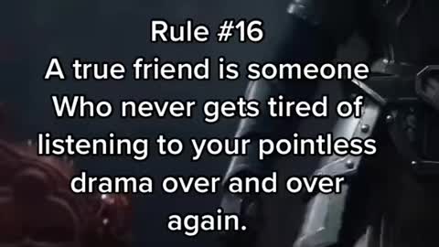 Rule #16