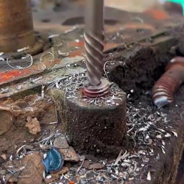 Dril bit The screw is broken and cannot be taken out tips every day short video how to made soluti