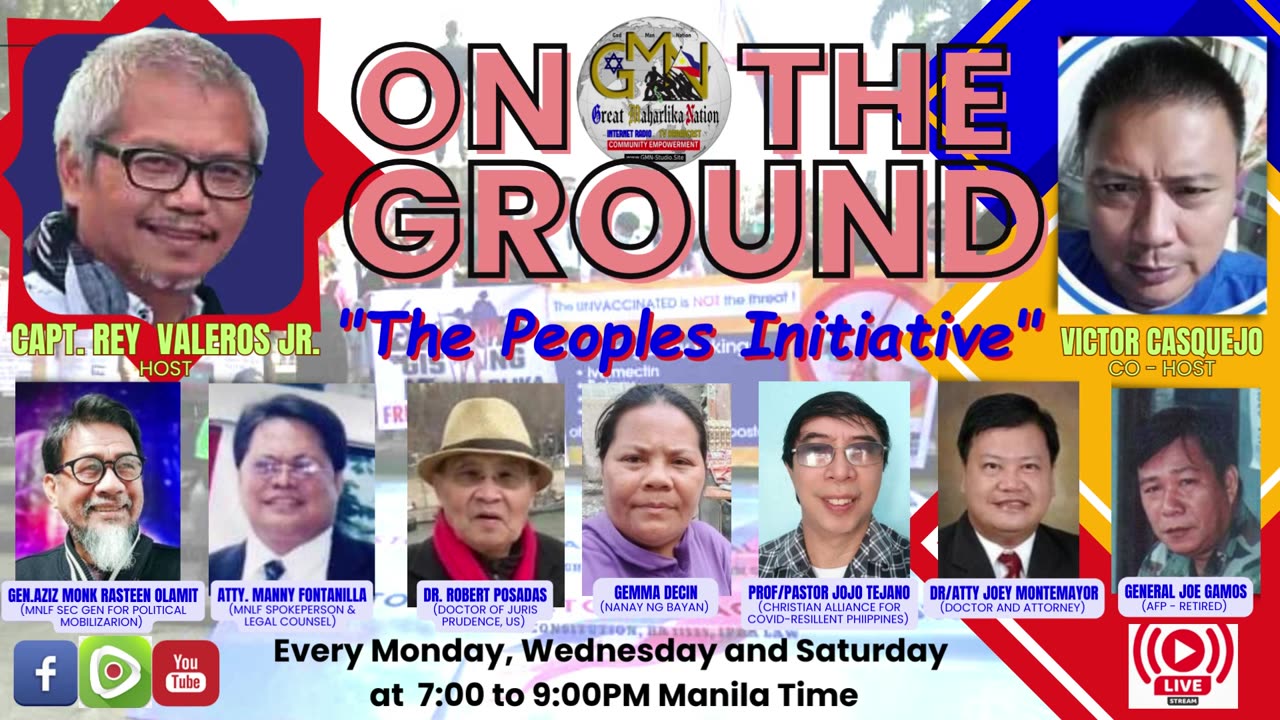 ON THE GROUND - "The Peoples Initiative" - Mar. 29, 2023