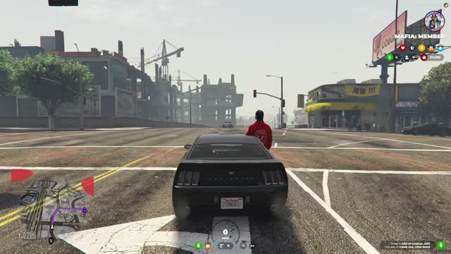 damn that car did a wheelie - GTA 5 RP