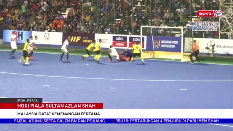 6 NOVEMBER 2022 BERITA PAGI - HOKI PIALA SULTAN AZLAN SHAH: MALAYSIA CATAT KEMENANGAN PERTAMA