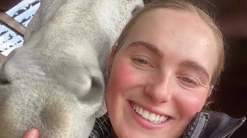Affectionate Equine Shows Some Love