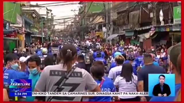 Malapiyestang pagsalubong kay Mayor Isko Moreno ngayong campaign period na