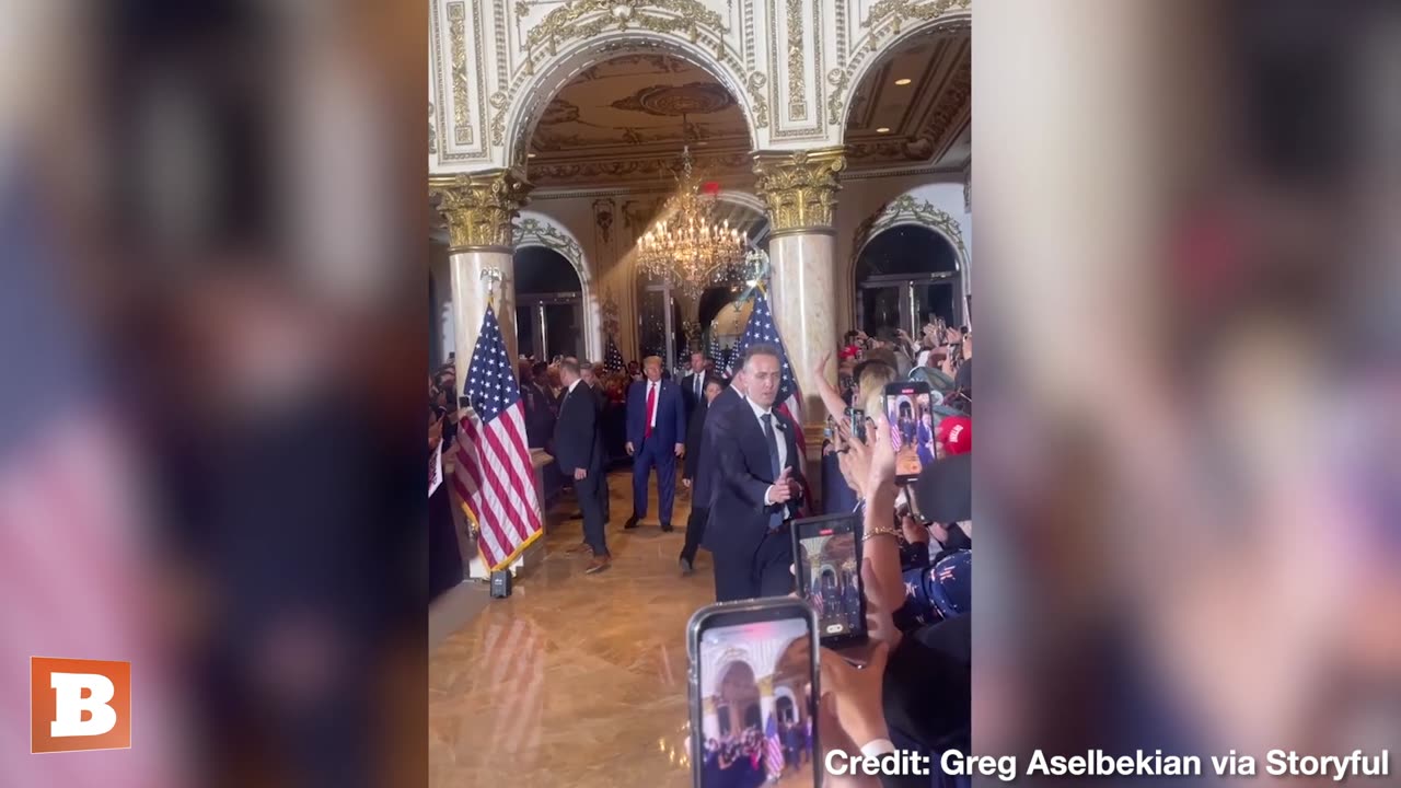 Supporters Cheer as Donald Trump Returns to Florida After Arraignment