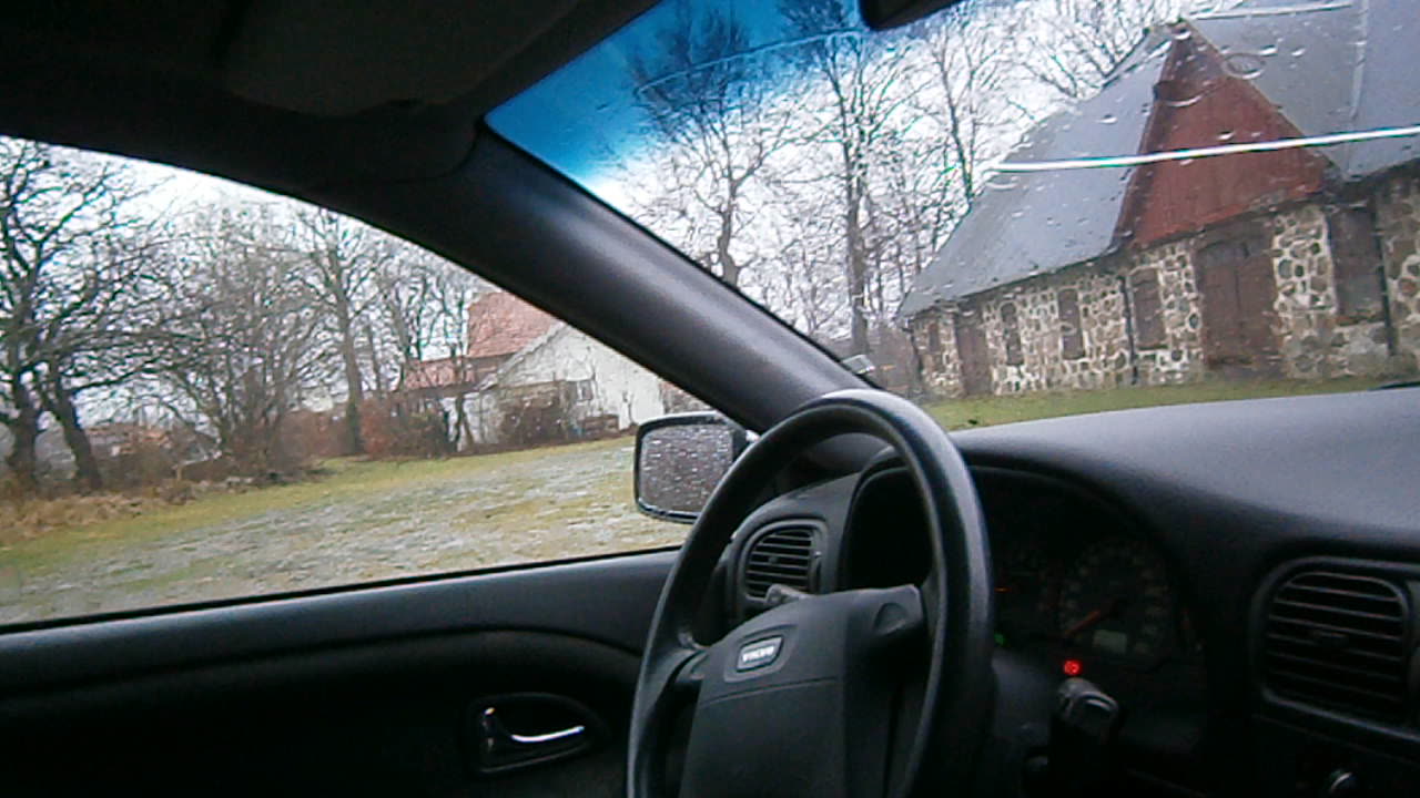 I bilen i Laröd 9 Jan. 2014