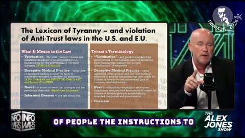 Dr. David Martin- What We Are Going To Do Is Inject Billions of People and