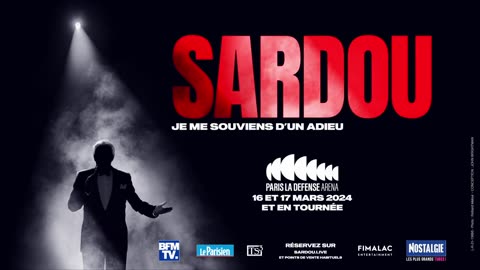 Michel Sardou Je me souviens d'un adieu 2023-2024