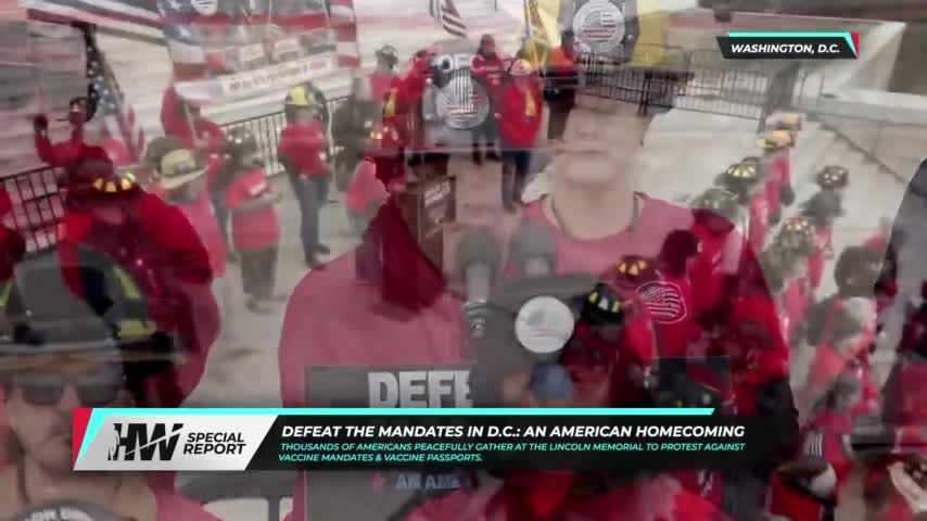 Firefighters- Defeat The Mandates DC