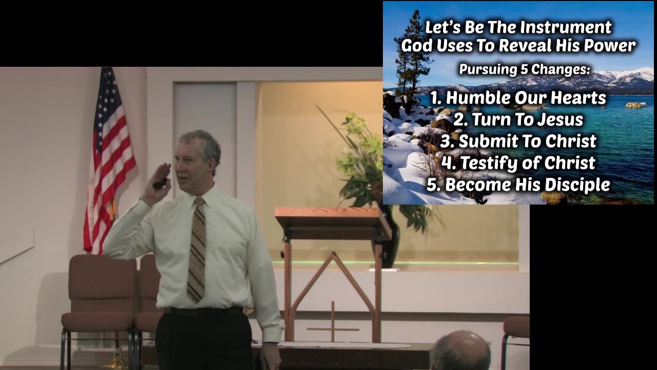 Let's Be The Instrument God Uses To Reveal His Power - Message Only