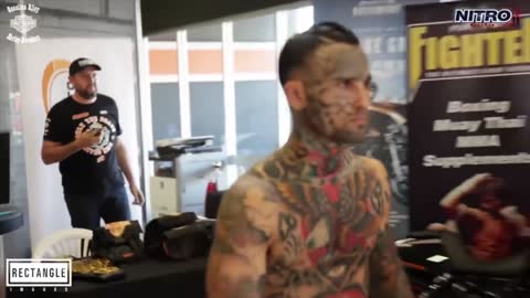 will tattoo guy win ?