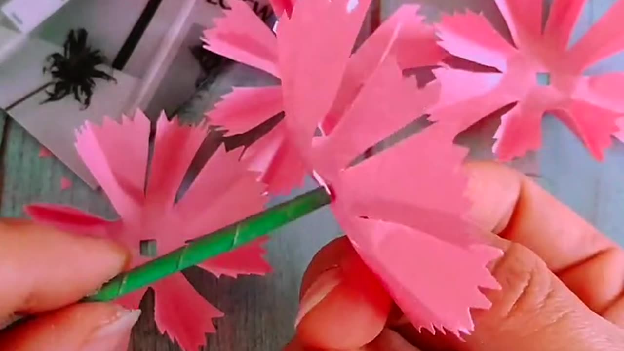 How to Make Roses from Origami Paper