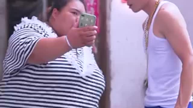 Funny mother and child
