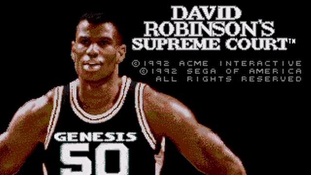 David Robinson Supreme Court Basketball