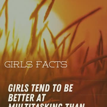 Girls Facts