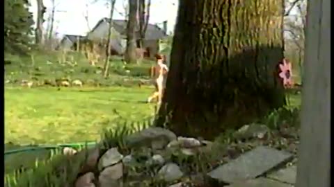 Zach backyard hose ended up naked