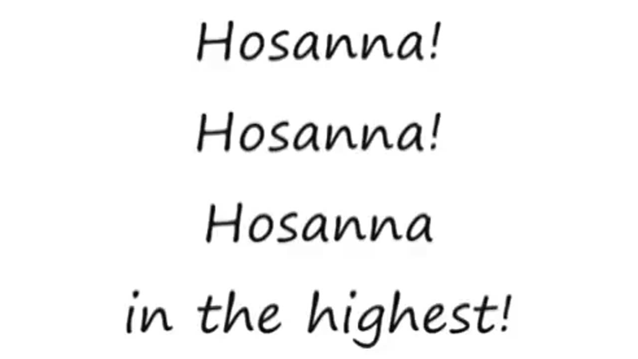 Hosanna in the Highest