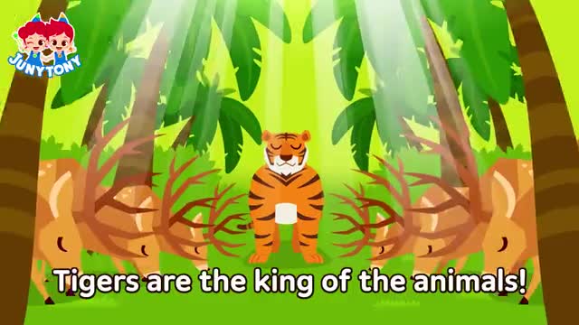 the Tiarn About Tigers - Animal Songs for Kids - JunyTony_Cut